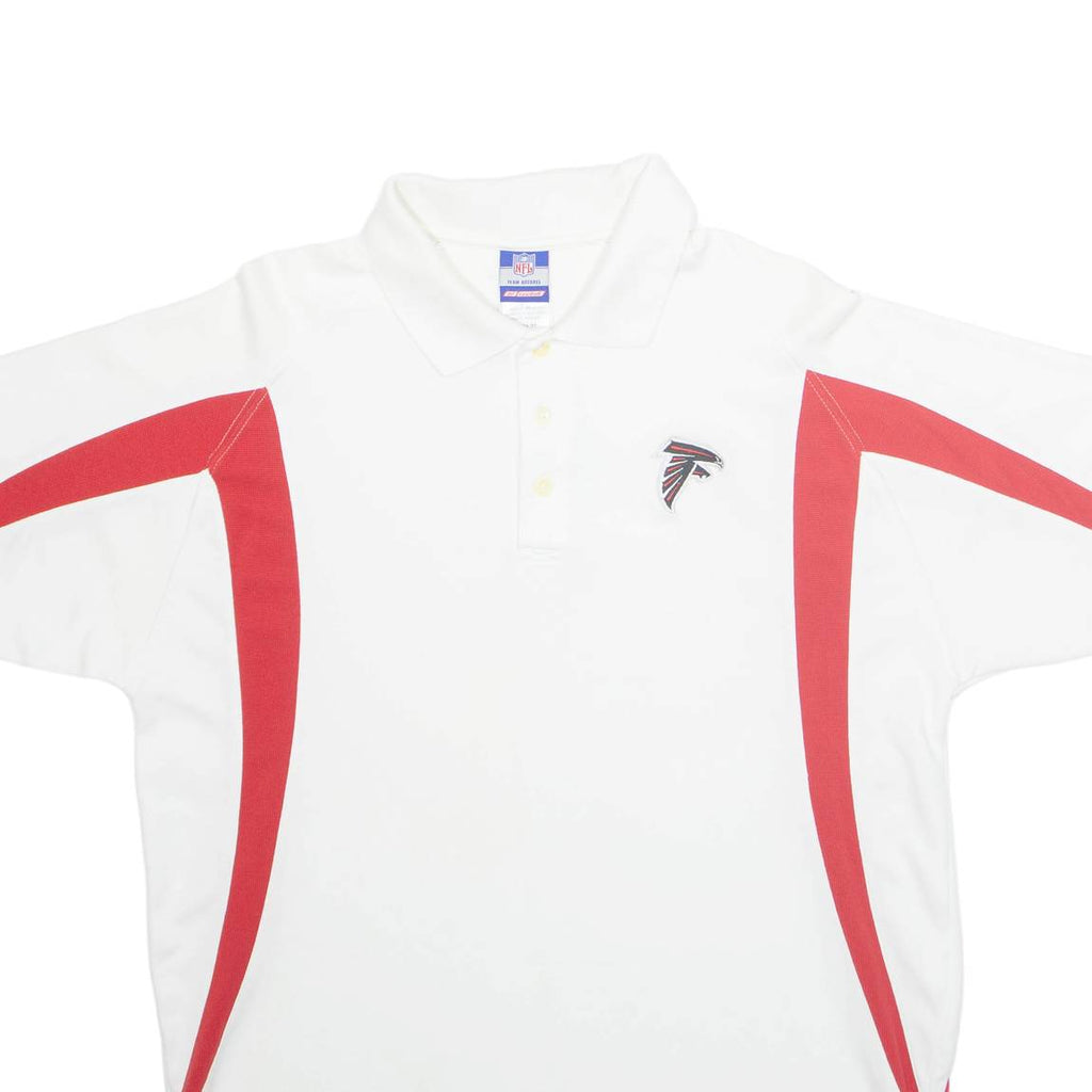 NFL Mens Polo Shirt White M