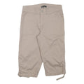 LEE Womens Shorts Beige Casual Relaxed L W30 Cotton Blend Summer Wear