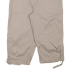 LEE Womens Shorts Beige Casual Relaxed L W30 Cotton Blend Summer Wear