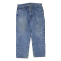 CARHARTT Mens Jeans Blue Regular Straight Denim Medium W38 L30 Workwear