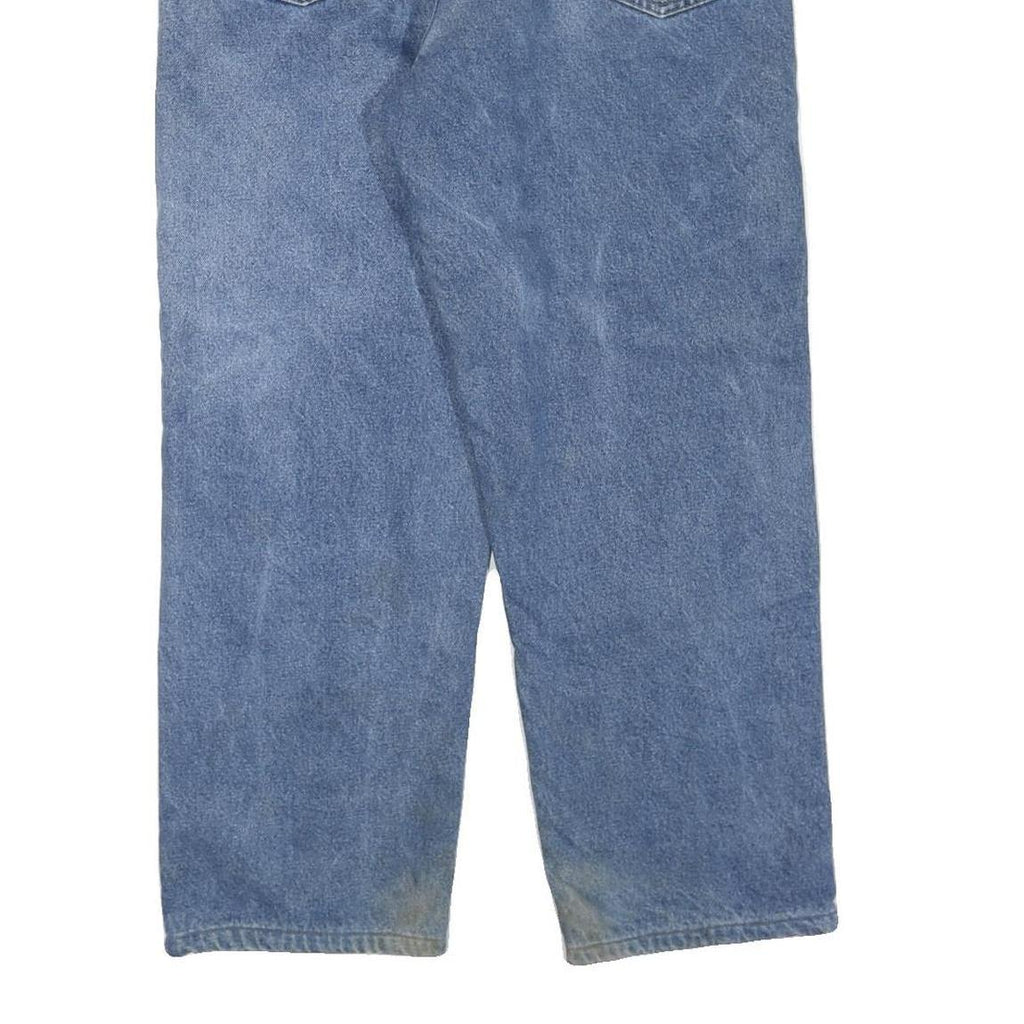 CARHARTT Mens Jeans Blue Regular Straight Denim Medium W38 L30 Workwear