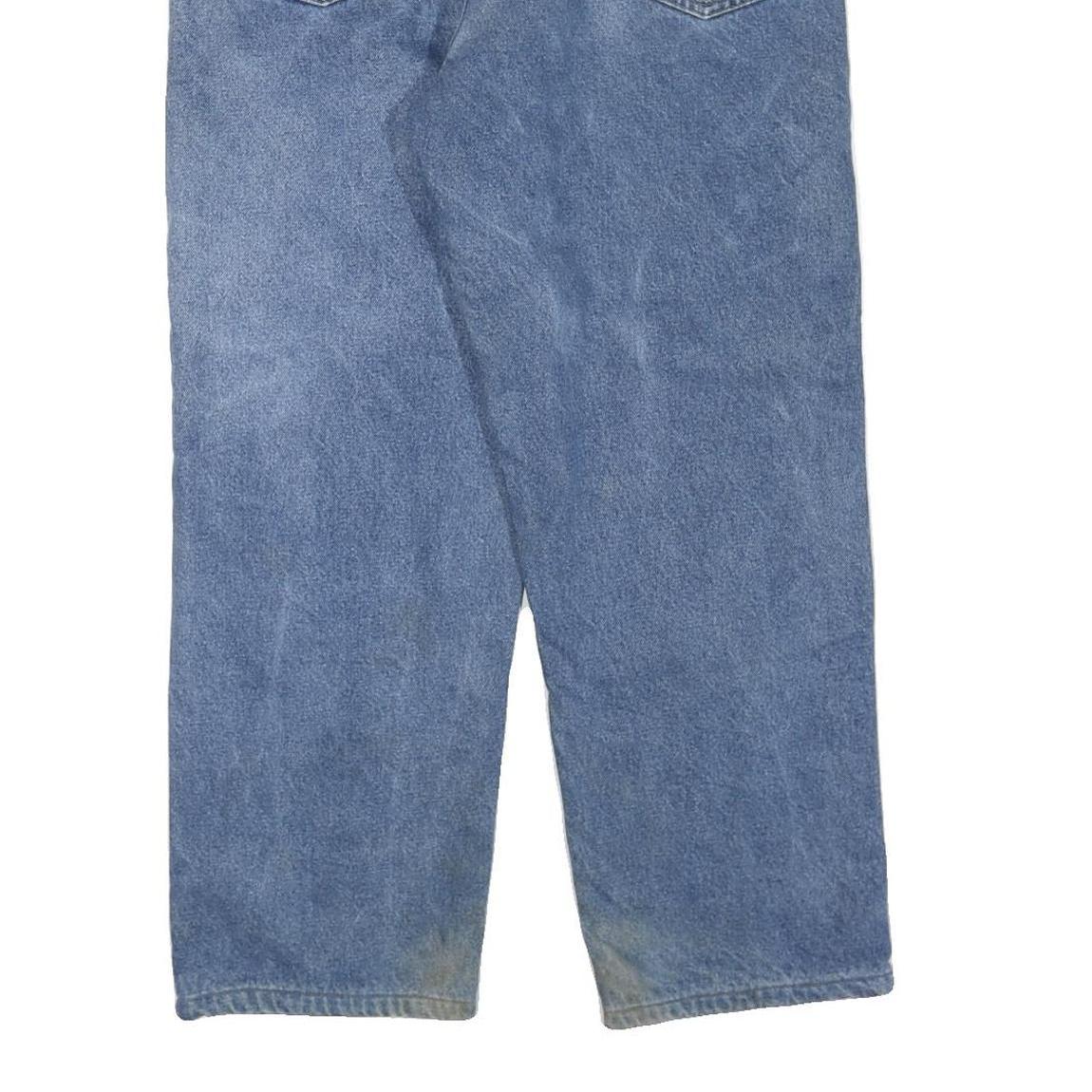 CARHARTT Mens Jeans Blue Regular Straight Denim Medium W38 L30 Workwear