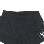NIKE Womens Black Casual Shorts Sports Logo S W28 Lightweight Comfortable