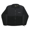 TIMBERLAND Mens Black Polyester Zip Jacket M Fleece Outdoor Casual