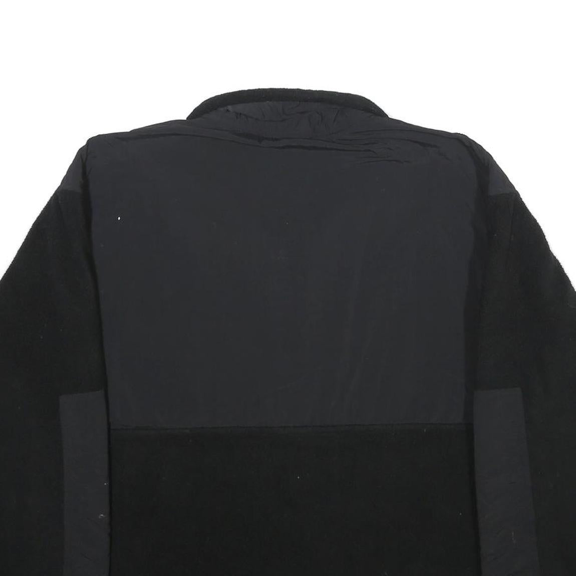 TIMBERLAND Mens Black Polyester Zip Jacket M Fleece Outdoor Casual