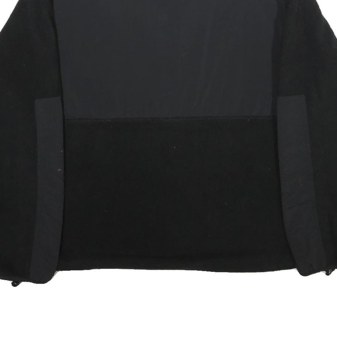 TIMBERLAND Mens Black Polyester Zip Jacket M Fleece Outdoor Casual