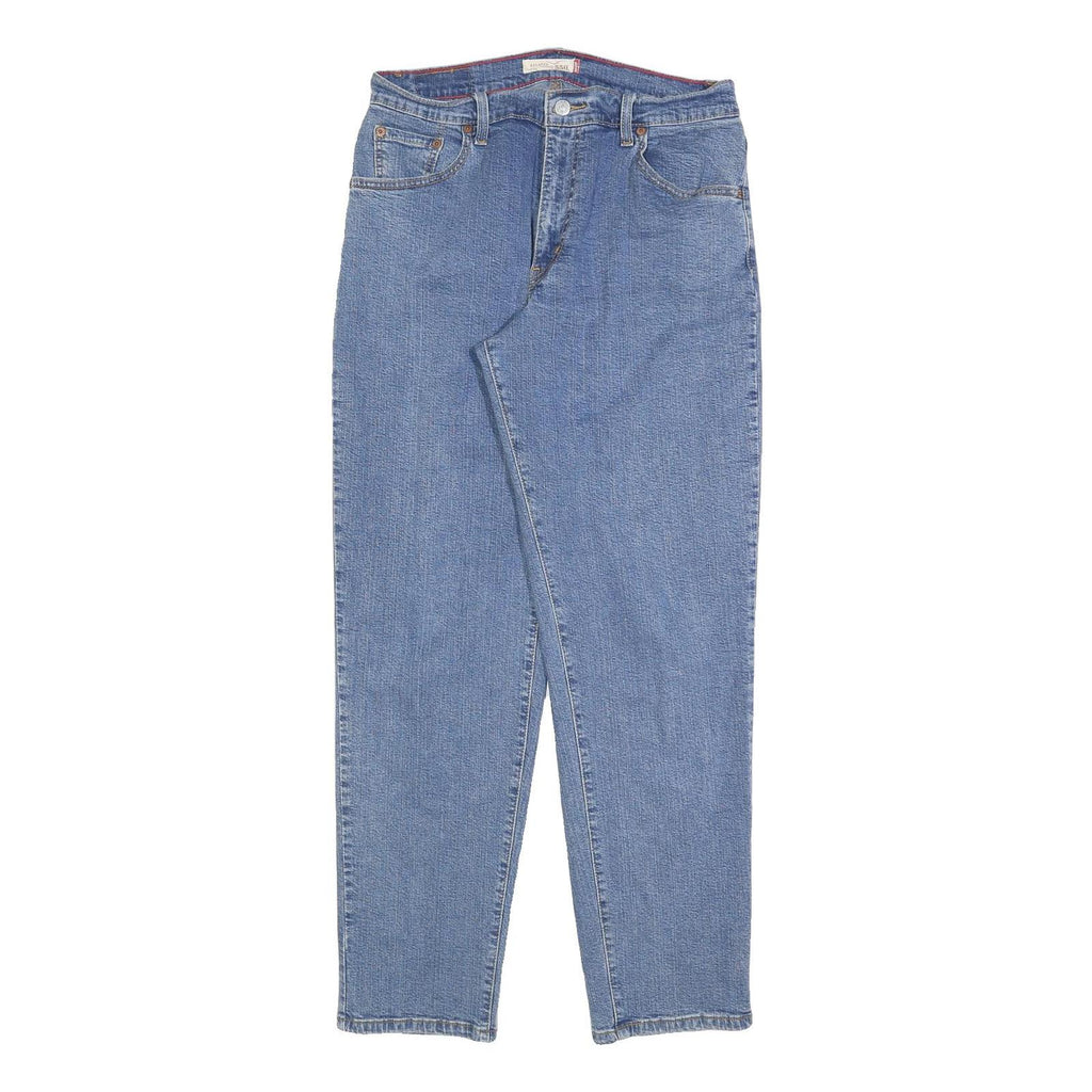 LEVI'S 550 Tapered Womens Jeans Blue Relaxed Tapered Denim W32 L32 Classic Fit
