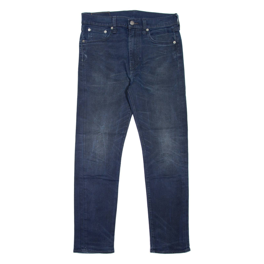 LEVI'S 522 Mens Jeans Blue Slim Tapered Stone Wash W30 L27