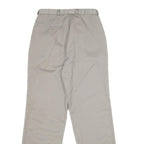 COTLER Mens Slim Beige Polyester Blend Trousers W29 L30 Zip Closure Smart