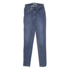 LEVI'S 721 High Rise Skinny Womens Jeans Blue Denim Regular Cotton Blend W25 L30