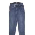 LEVI'S 721 High Rise Skinny Womens Jeans Blue Denim Regular Cotton Blend W25 L30