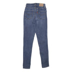 LEVI'S 721 High Rise Skinny Womens Jeans Blue Denim Regular Cotton Blend W25 L30