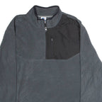 STARTER Mens Pullover Jacket Grey Colourblock XL