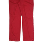 JOHN.F.GEE Womens Red Regular Straight Denim Jeans W32 L30 Classic Fit Cotton