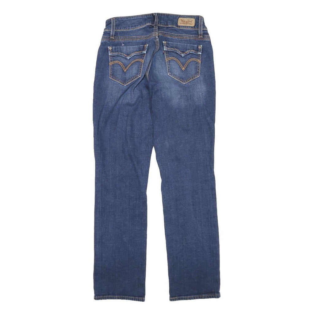 LEVI'S 529 Womens Jeans Blue Regular Straight Denim Medium W28 L27 Stylish