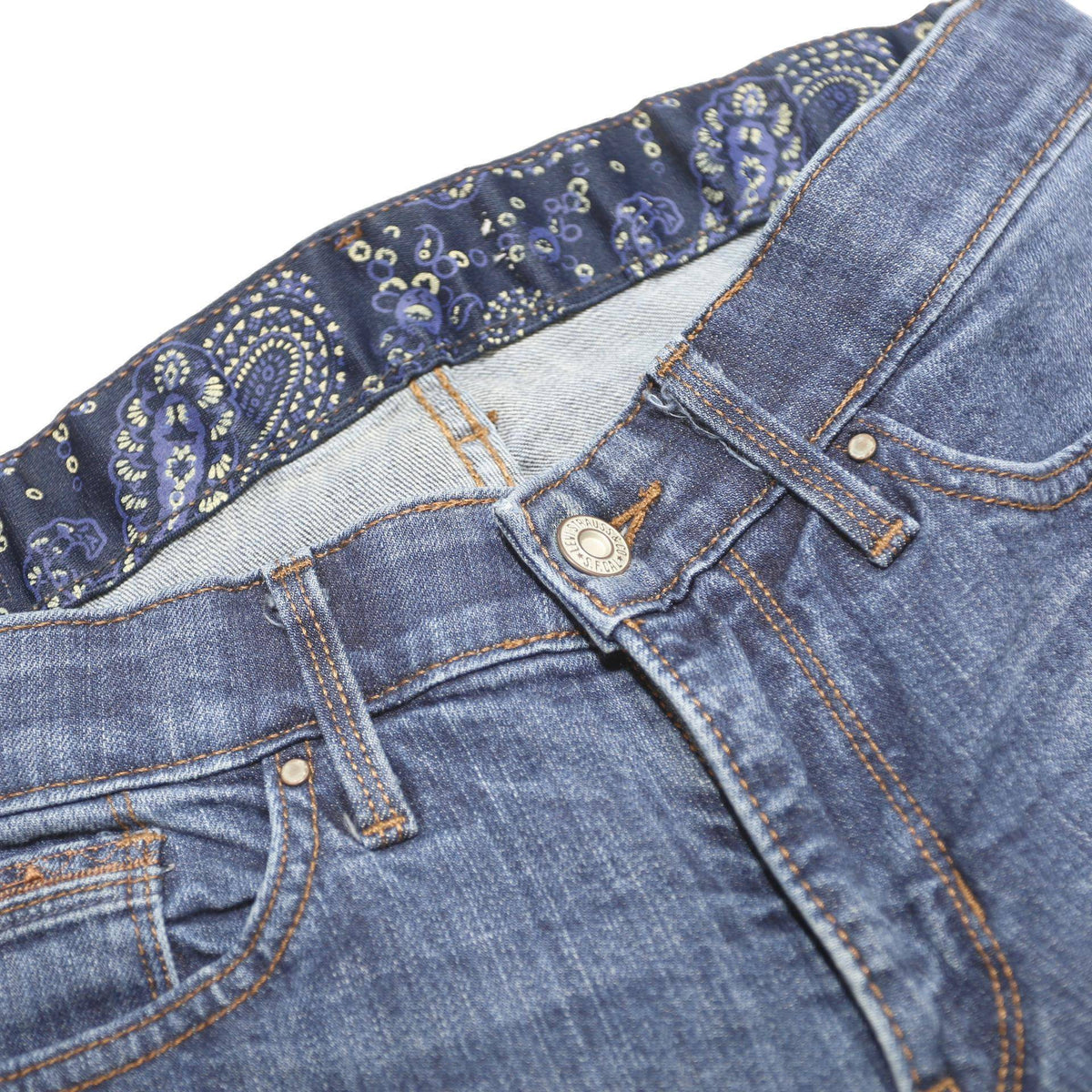 LEVI'S Womens Blue Regular Straight Denim Medium W28 L32 Classic Jeans