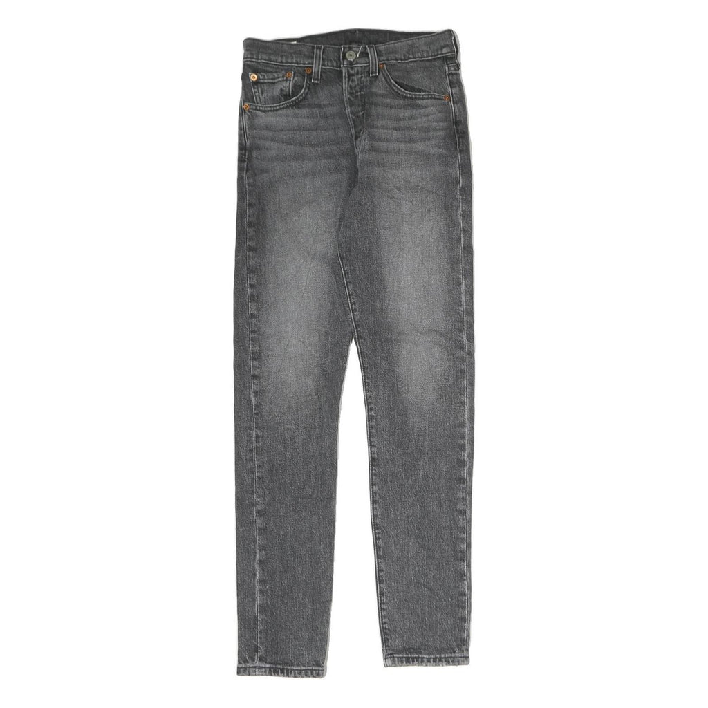 LEVI'S 501S Mens Slim Jeans Denim Medium W26 L30 Classic Cotton Zip Closure