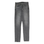 LEVI'S 501S Mens Slim Jeans Denim Medium W26 L30 Classic Cotton Zip Closure