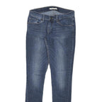 LEVI'S 524 Womens Jeans Blue Slim Skinny Denim Medium Wash W27 L31 Stylish