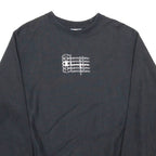 CHAMPION REVERSE WEAVE Womens Sweatshirt Black S