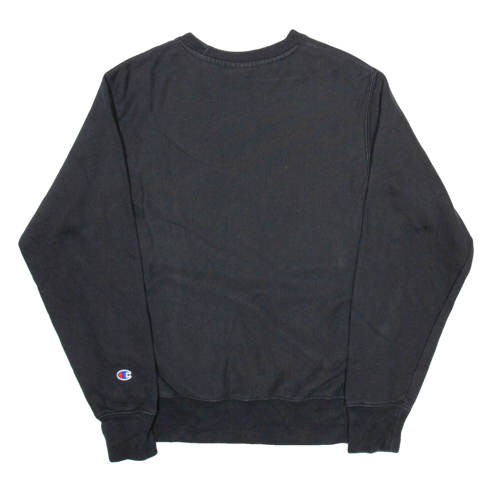CHAMPION REVERSE WEAVE Womens Sweatshirt Black S