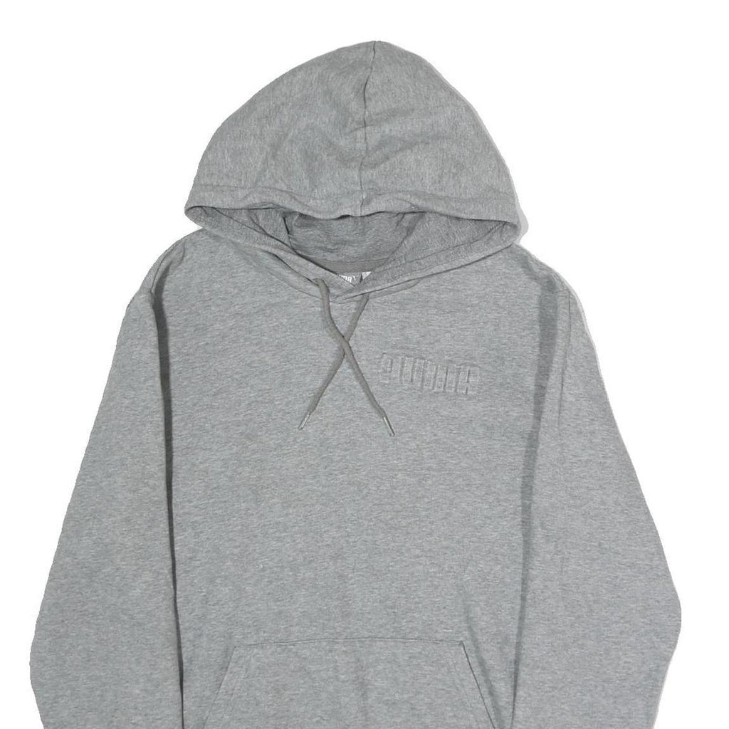 PUMA Mens Grey Hoodie S Cotton Pullover Casual Sportswear Sweatshirt