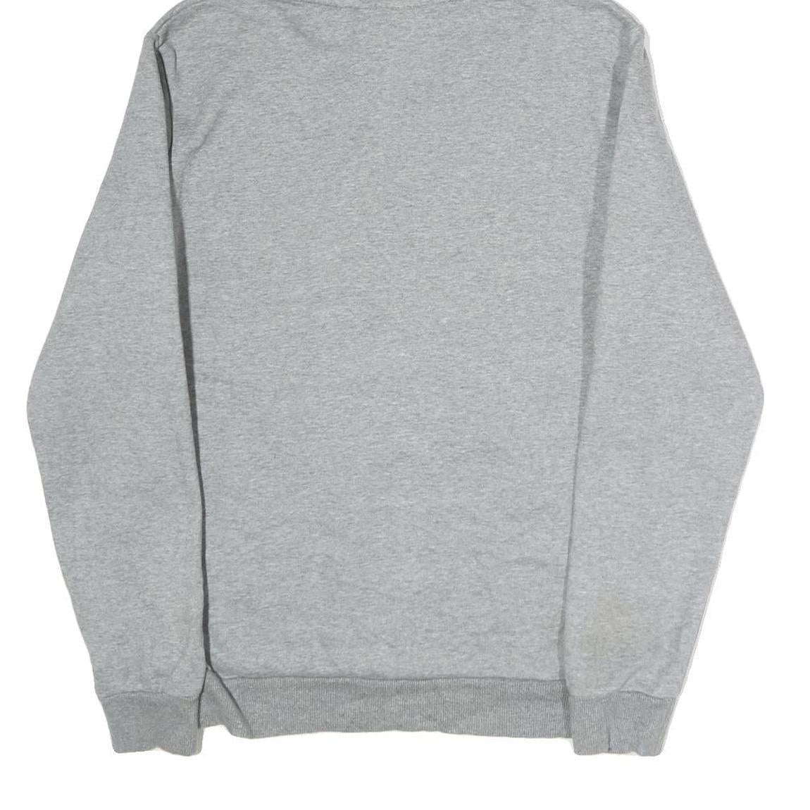 PUMA Mens Grey Hoodie S Cotton Pullover Casual Sportswear Sweatshirt