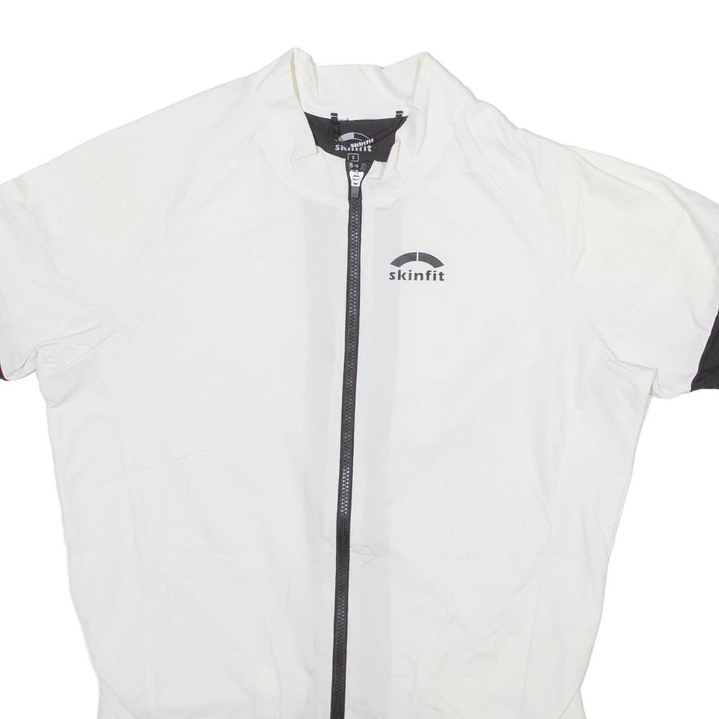 SKINFIT Full Zip Womens Jersey White S