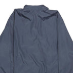 REEBOK Mens Navy Blue Jacket XL Polyester Plain Zip Closure Comfortable Casual