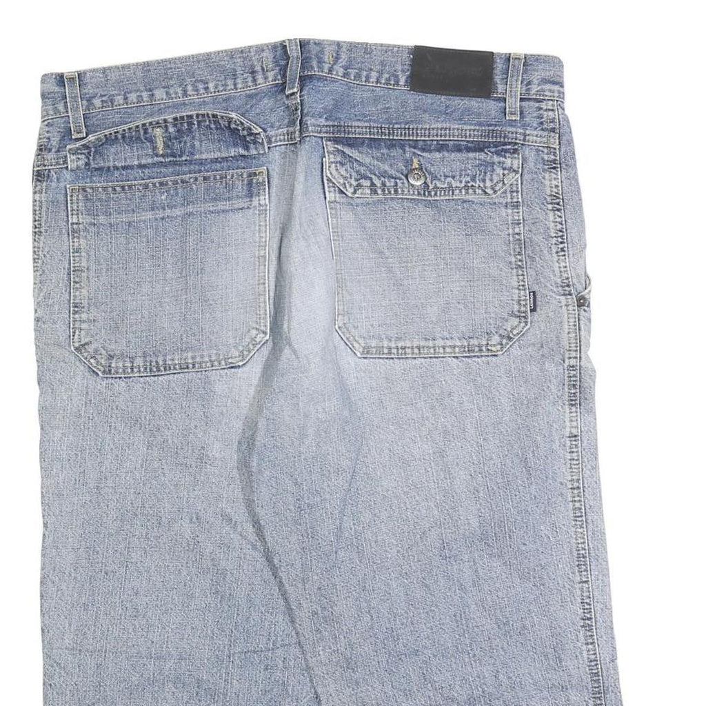 LERROS Mens Denim Blue Cotton Blend Casual Shorts XL W38 Relaxed Fit