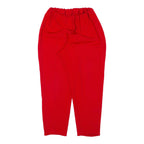 Womens Track Pants Red Tapered M W24 L24