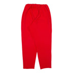 Womens Track Pants Red Tapered M W24 L24