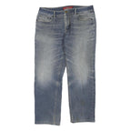 DICKIES Womens Regular Fit Blue Denim Jeans W34 L29 Zip Closure Casual