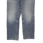 DICKIES Womens Regular Fit Blue Denim Jeans W34 L29 Zip Closure Casual