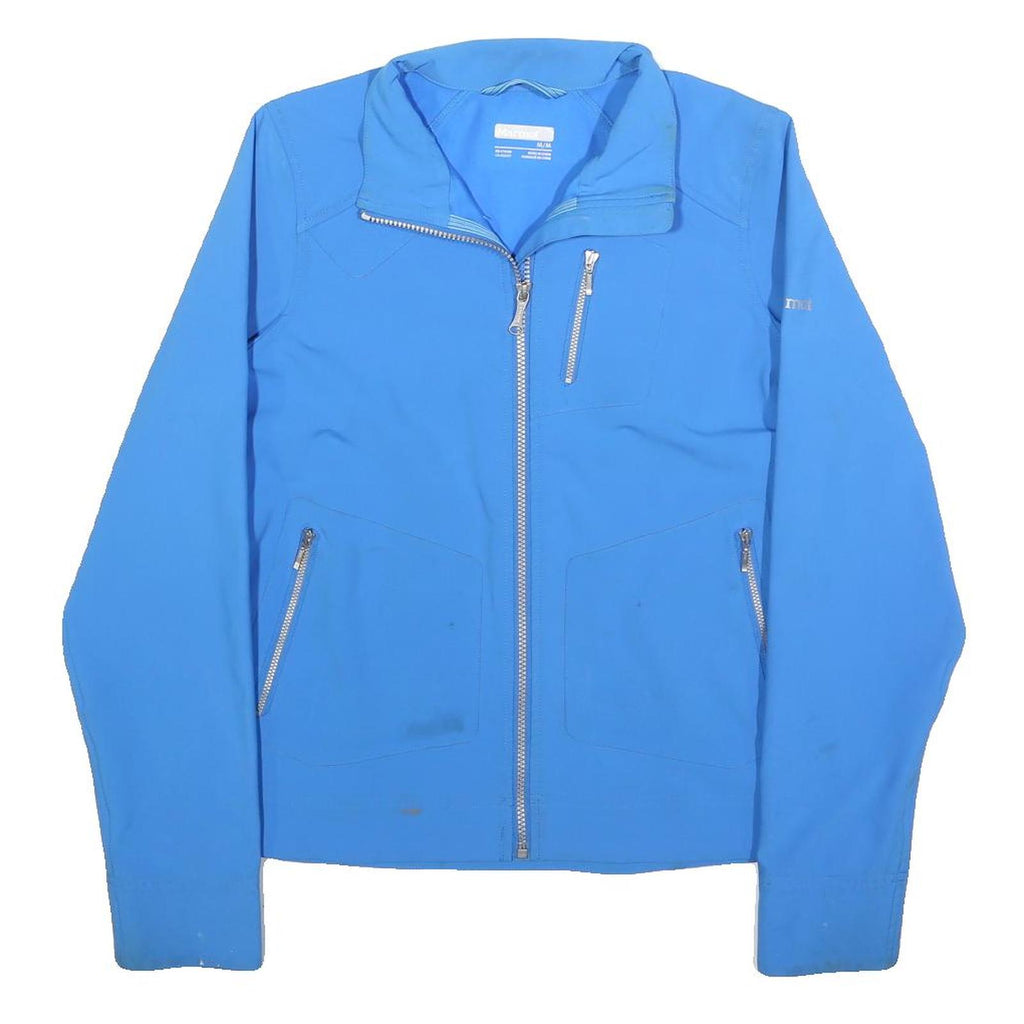 MARMOT Womens Blue Jacket M Polyester Blend Zip Activewear Outdoor
