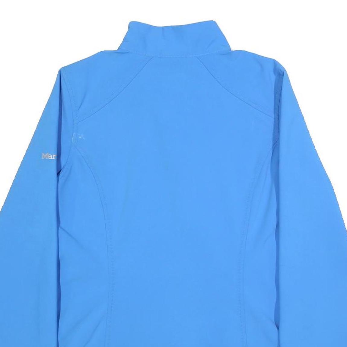 MARMOT Womens Blue Jacket M Polyester Blend Zip Activewear Outdoor