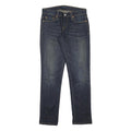LEVI'S 513 Womens Jeans Blue Slim Straight Denim Medium W29 L30 Stylish Cotton
