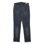 LEVI'S 513 Womens Jeans Blue Slim Straight Denim Medium W29 L30 Stylish Cotton