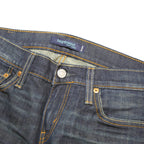 LEVI'S 513 Womens Jeans Blue Slim Straight Denim Medium W29 L30 Stylish Cotton