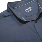 CARHARTT Mens Blue Work Shirt 2XL Button Pocket Logo Cotton Blend