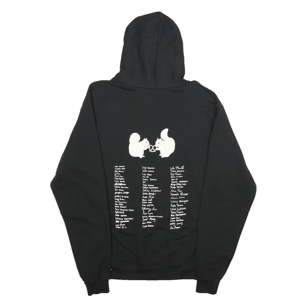 CHAMPION Mens Black 23MloRS Pullover Hoodie M Cotton Blend Casual