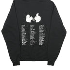 CHAMPION Mens Black 23MloRS Pullover Hoodie M Cotton Blend Casual