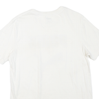 PUMA Mens White L Cotton Blend Graphic T-Shirt Short Sleeve Crew Neck Sport