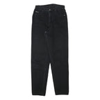 TEDDYS Womens Black Relaxed Straight Denim Medium W27 L31 Comfortable Fit Jeans
