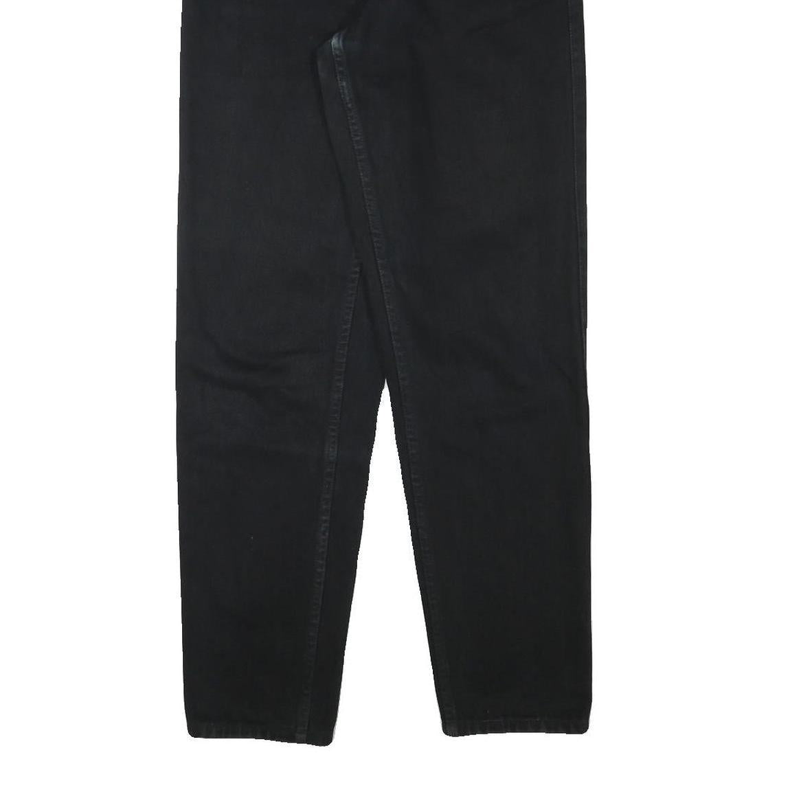 TEDDYS Womens Black Relaxed Straight Denim Medium W27 L31 Comfortable Fit Jeans