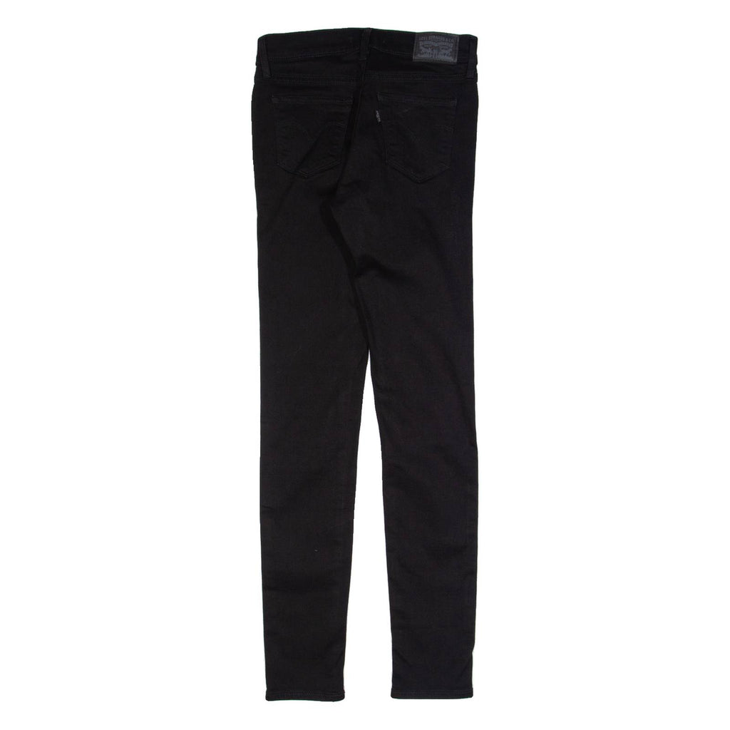 LEVI'S 311 Shaping Womens Trousers Black Slim Skinny W25 L30