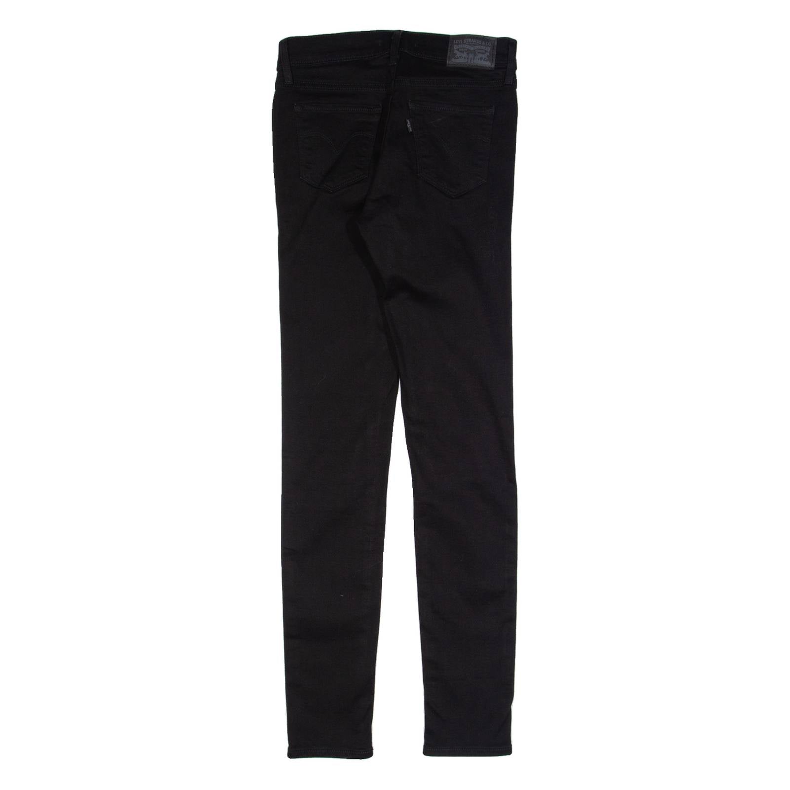 LEVI'S 311 Shaping Womens Trousers Black Slim Skinny W25 L30