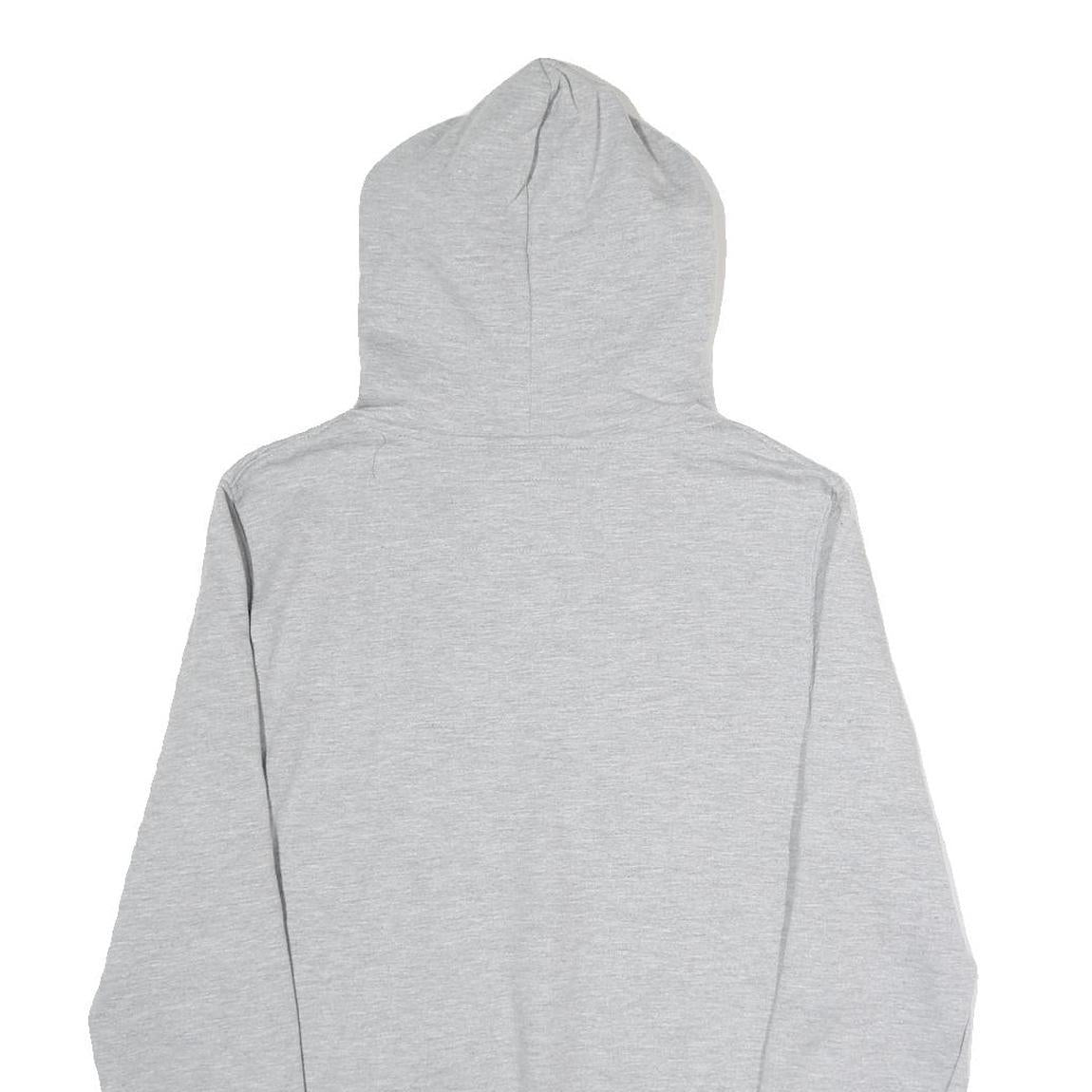 HARD ROCK CAFE Mens Grey Hoodie S Santiago Logo Cotton Casual Pullover