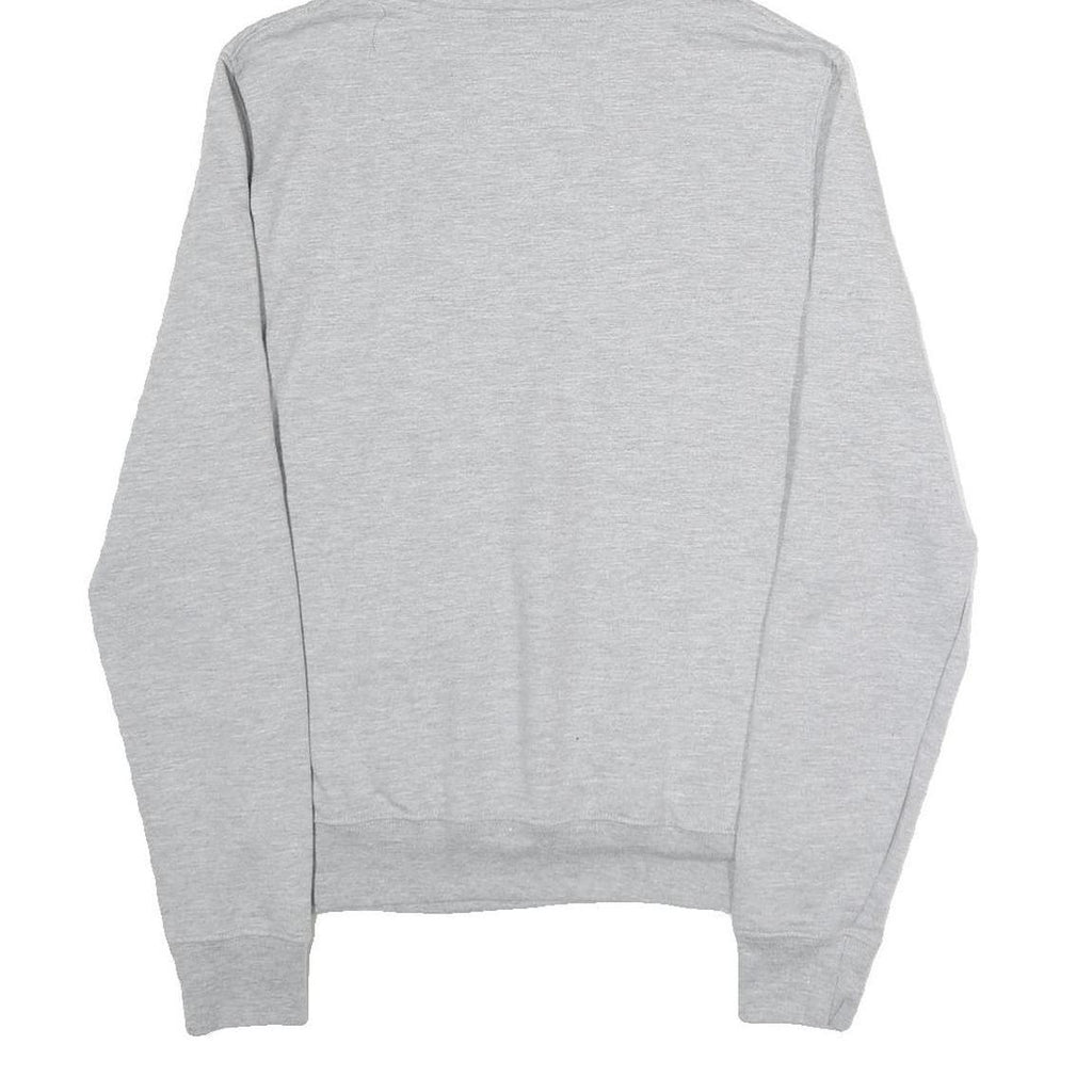 HARD ROCK CAFE Mens Grey Hoodie S Santiago Logo Cotton Casual Pullover