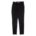 LEVI'S 721 BIG E High Rise Womens Jeans Black Slim Skinny W26 L28